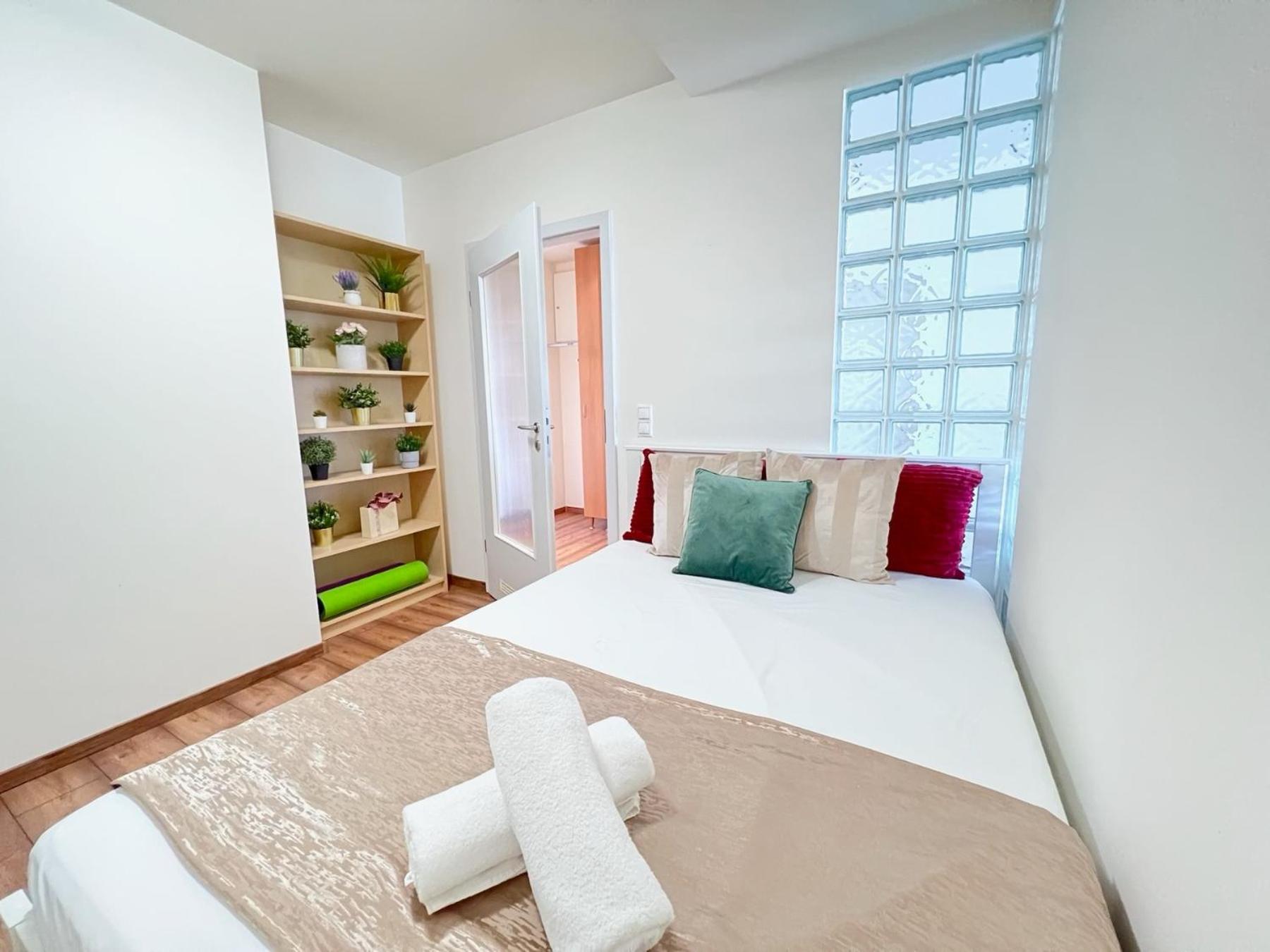 Luxury With A Beautiful View Of The Danube, Free - Wellness And Car Parking In The Center Of The Apartment *